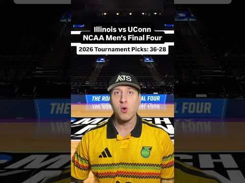 Video: Illinois vs UConn Prediction, Odds, & Over/Under Picks (April 4)