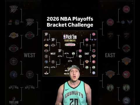 Video: NBA Playoffs Bracket Challenge 2026 Predictions