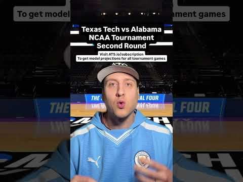 TEXAS TECH VS ALABAMA NCAA TOURNAMENT SECOND ROUND PREDICTION