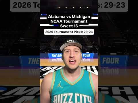 Video: Alabama vs Michigan Prediction, Odds, & ATS Picks (March 27)