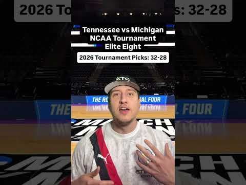 Video: Tennessee vs Michigan Prediction, Odds, & ATS Picks (March 29)