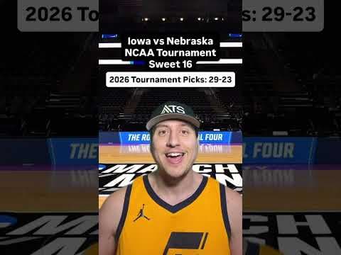 Video: Iowa vs Nebraska Prediction, Odds, & ATS Picks (March 26)