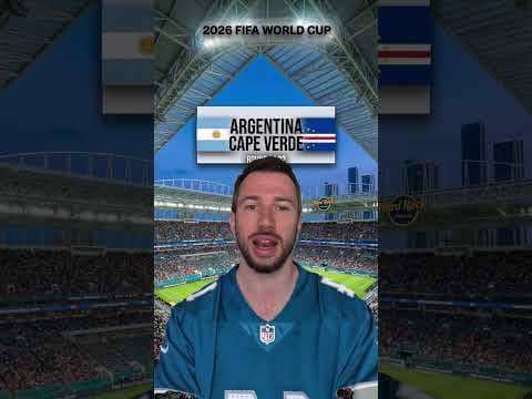 Video: Argentina vs Cabo Verde World Cup Preview