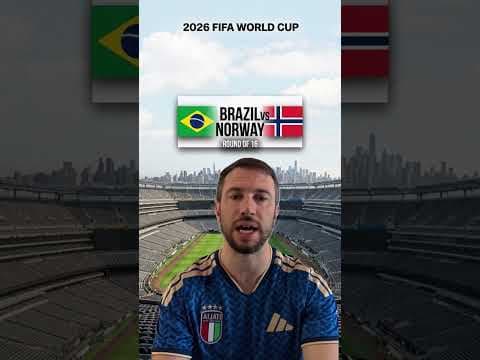 Video: Brazil vs Norway World Cup Preview