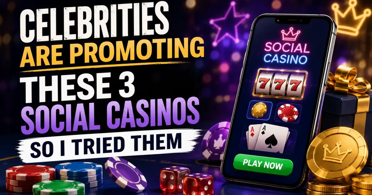 Celebrities Are Promoting These 3 Social Casinos — So I Tried Them