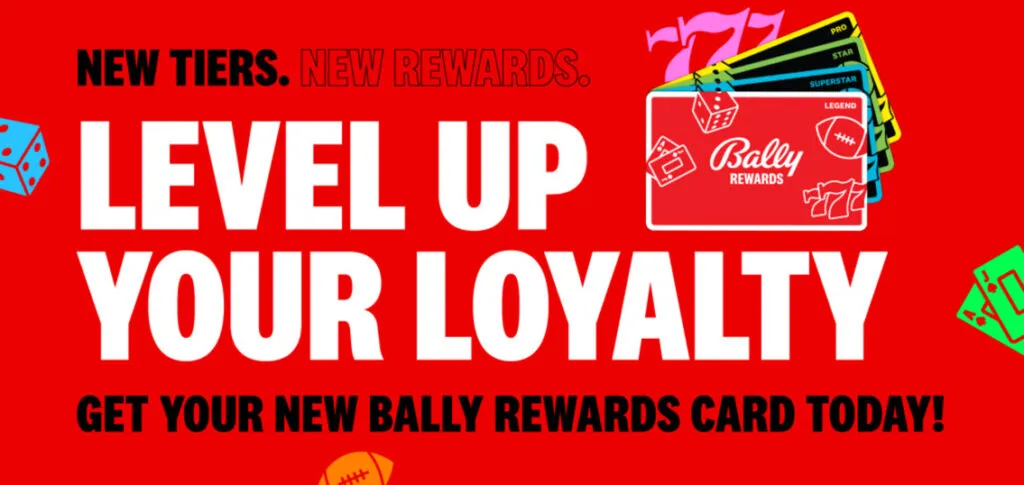 Bally’s Dover Casino rewards program with loyalty tiers and exclusive benefits