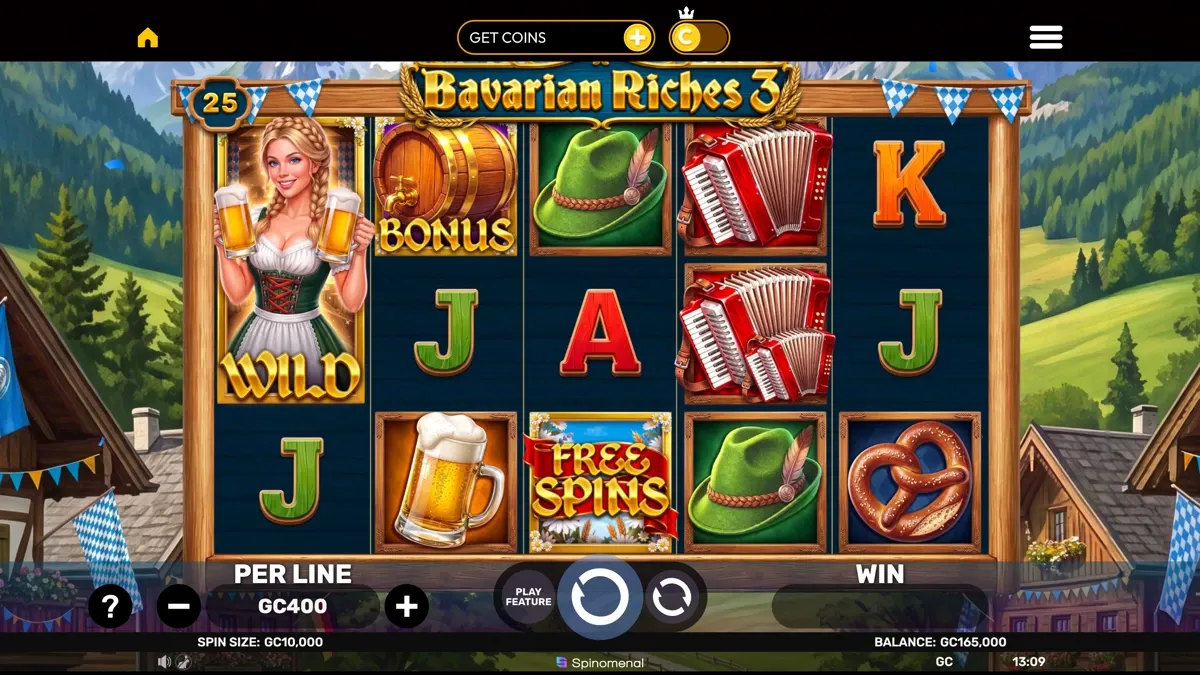 Bavarian Riches 3 at Crown Coins Casino