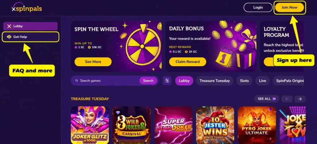 SpinPals Casino