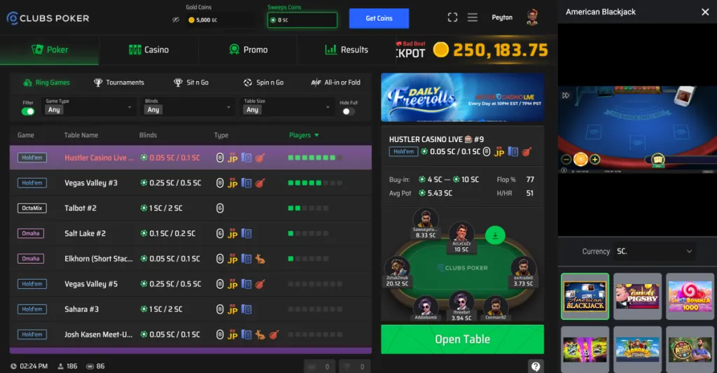 Clubs Poker Casino Review 2026: Honest Feedback & My Verdict