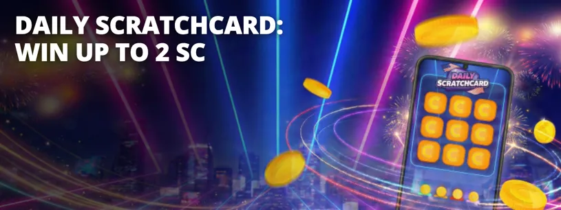 Coinz.us daily scratch card promotion