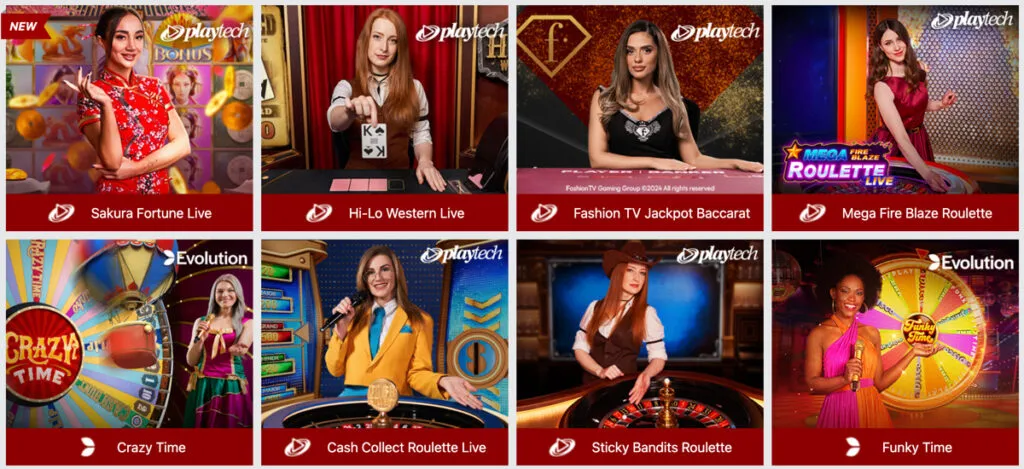 Dafabet Live Dealer Games