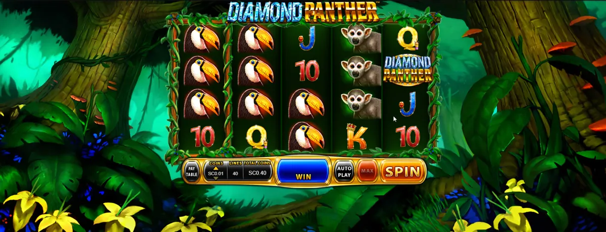 Diamond Panther Slot on Chumba Casino