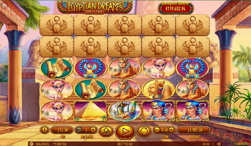 Egyptian Dreams Deluxe Slot
