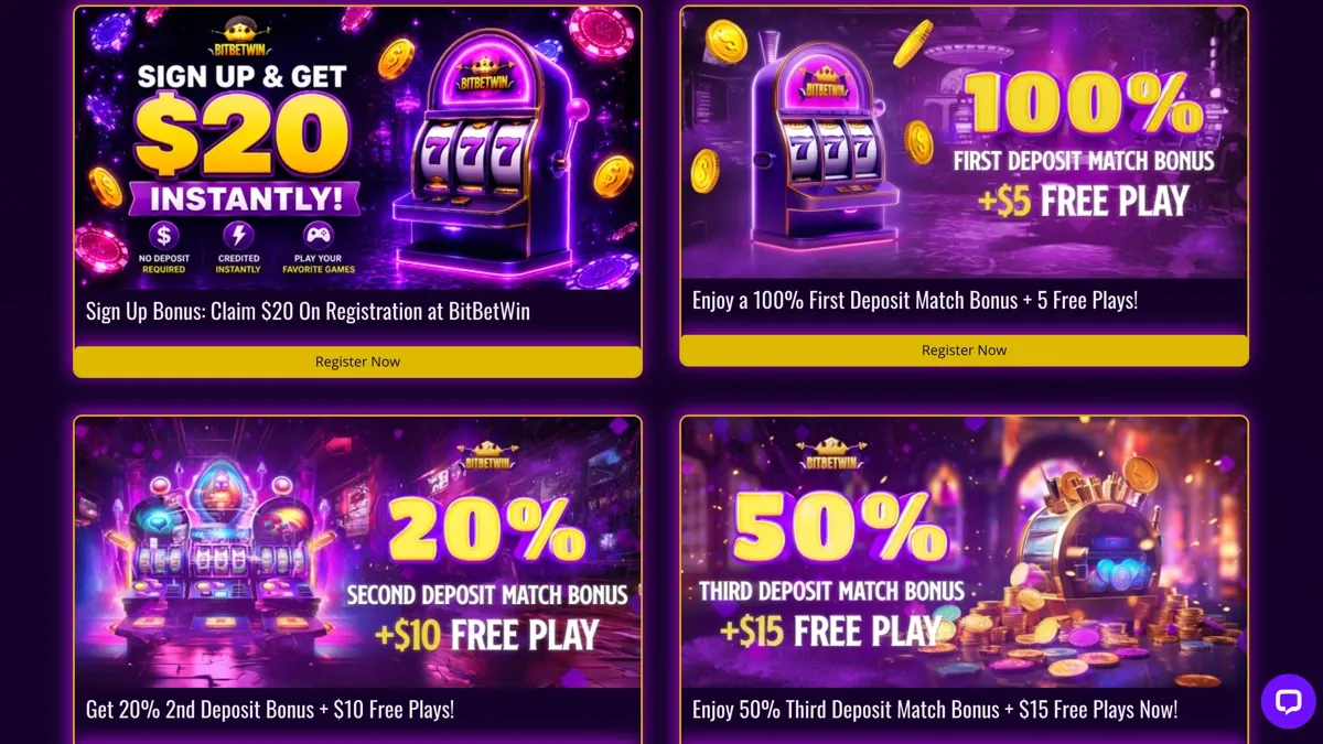 Fire Kirin Sign Up Bonus via BitBetWin