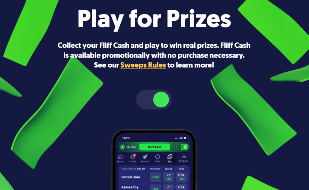 Fliff Sportsbook Sweepstakes