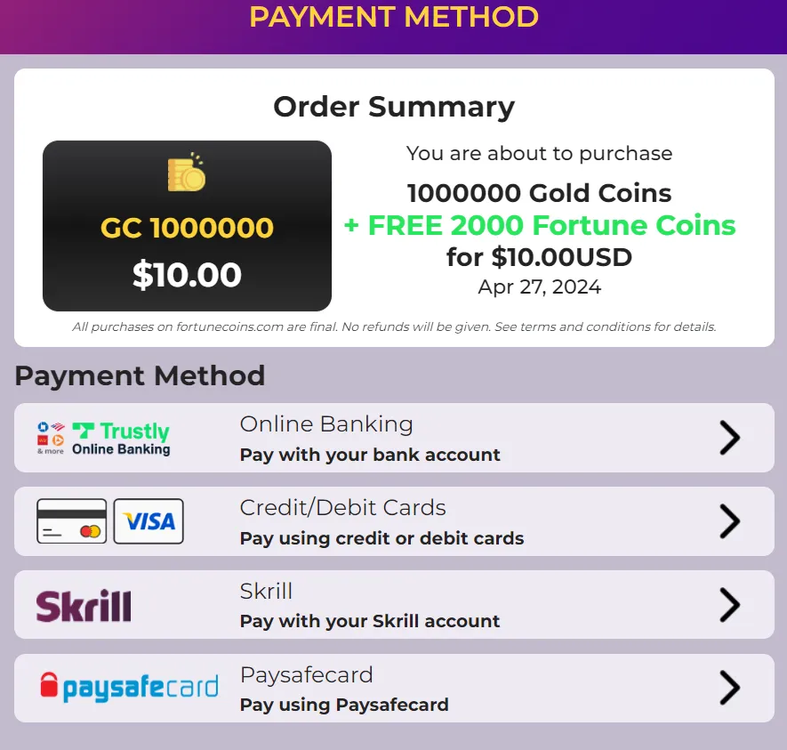 Fortune Coins Review 2026: Pros, Cons, & What to Expect