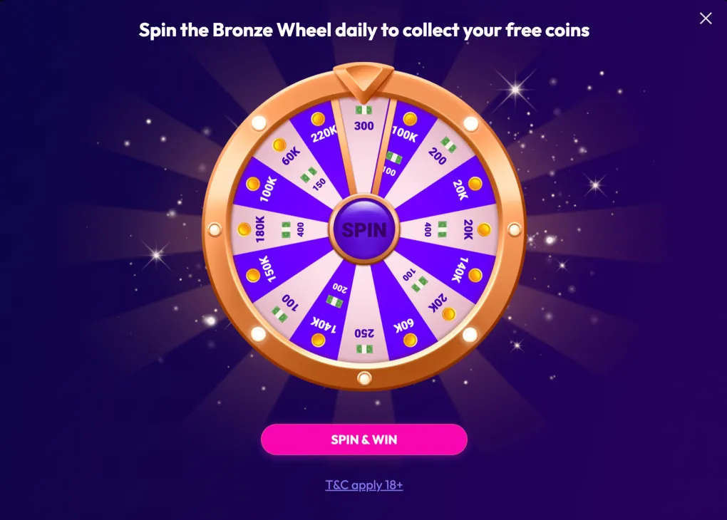 Funrize Spin the Wheel