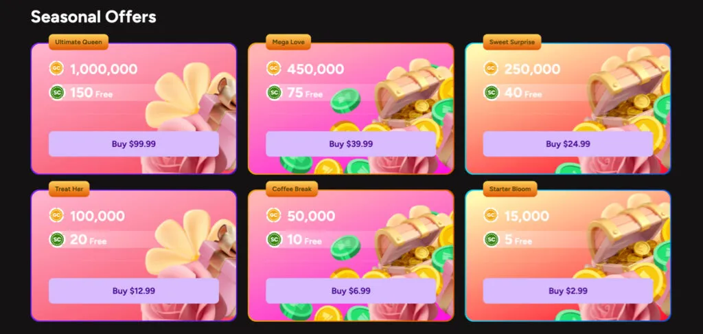 Funz Casino seasonal purchase bonus offers for Mother