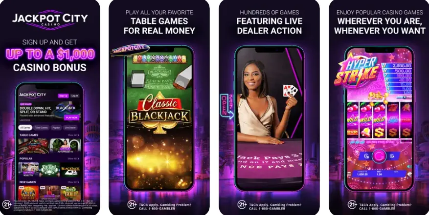 Jackpot City Casino App