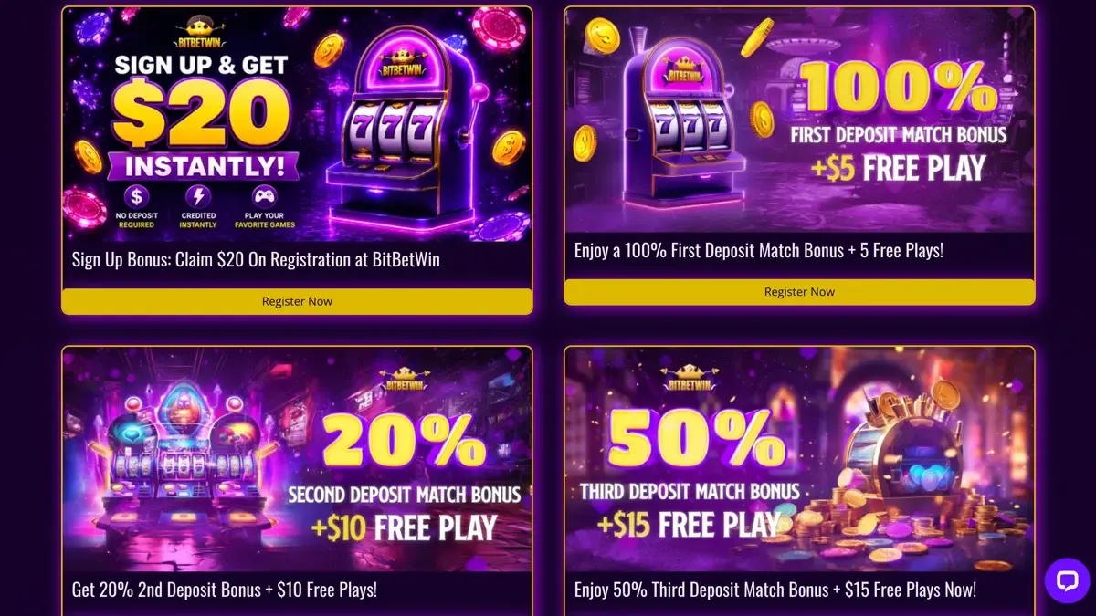 Juwa Sign Up Bonuses via BitBetWin