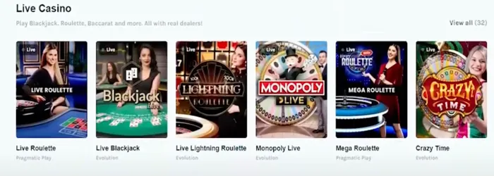 Lucky Days Live Dealer Games