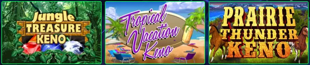 Ocean Social Casino Keno
