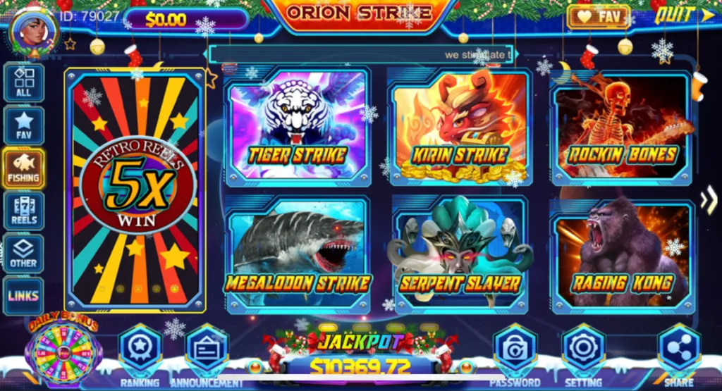 Orion Strike Fishing Games
