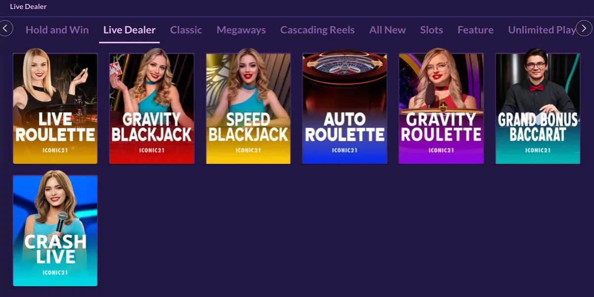 PlayFame live dealer games
