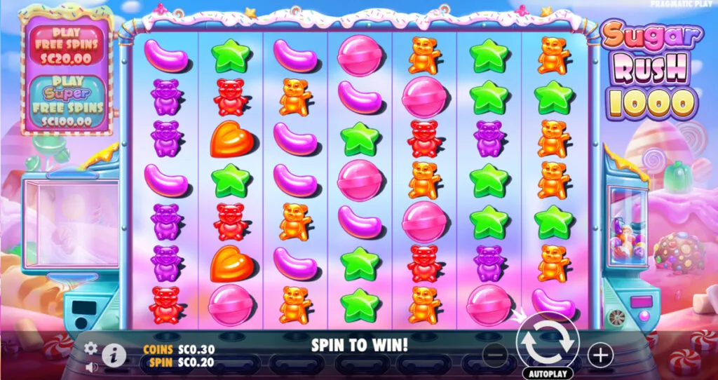 Sugar Rush 1000 Slot