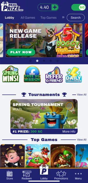 RealPrize Mobile App