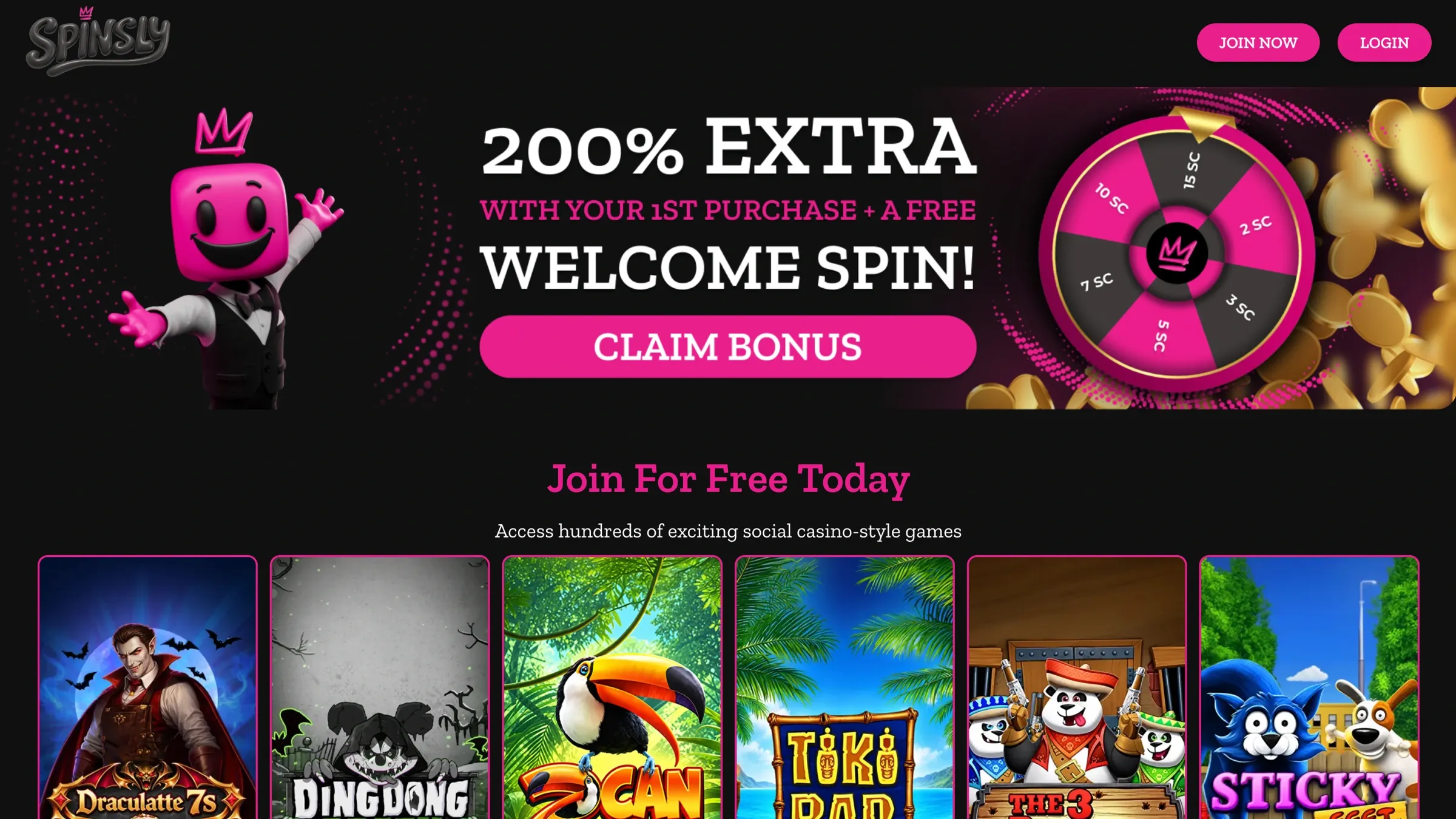 Spinsly Social Casino