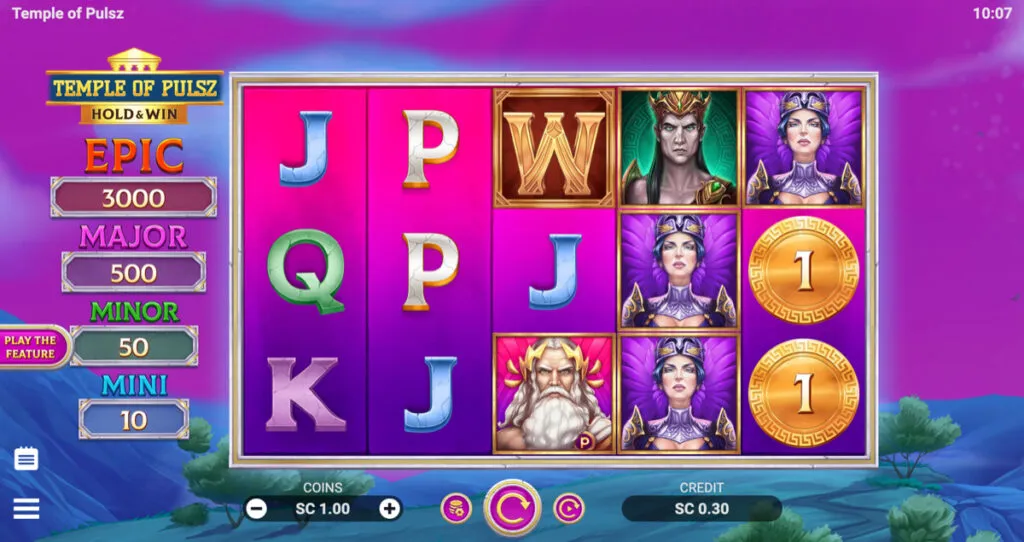 Temple of Pulsz Slot