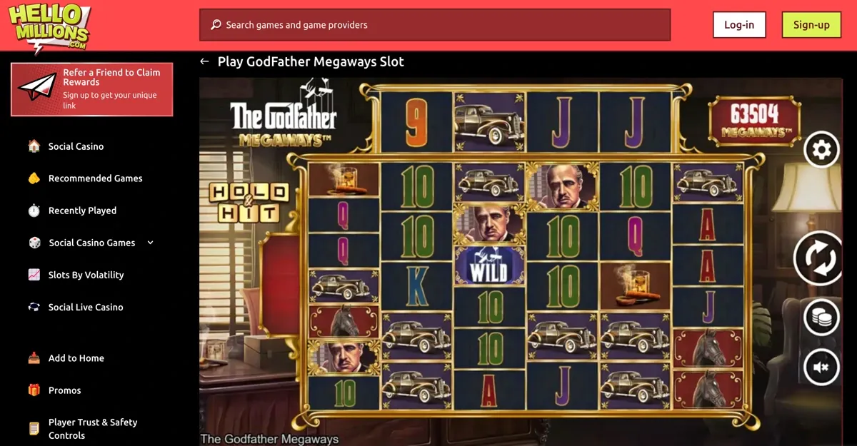 The Godfather Megaways slot