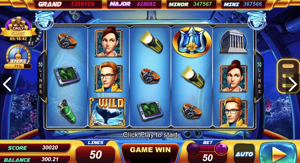 Slot game being played on the Ultra Panda app