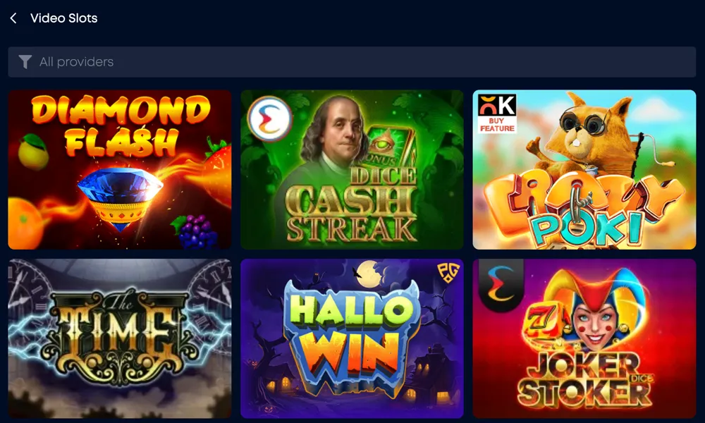 Vivaro.us Video Slots