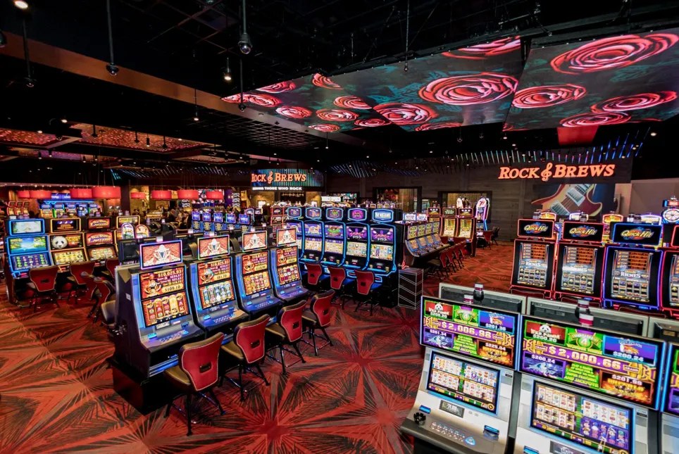 Casino floor at California