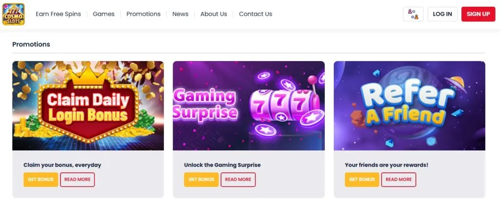 CosmoSlots Casino