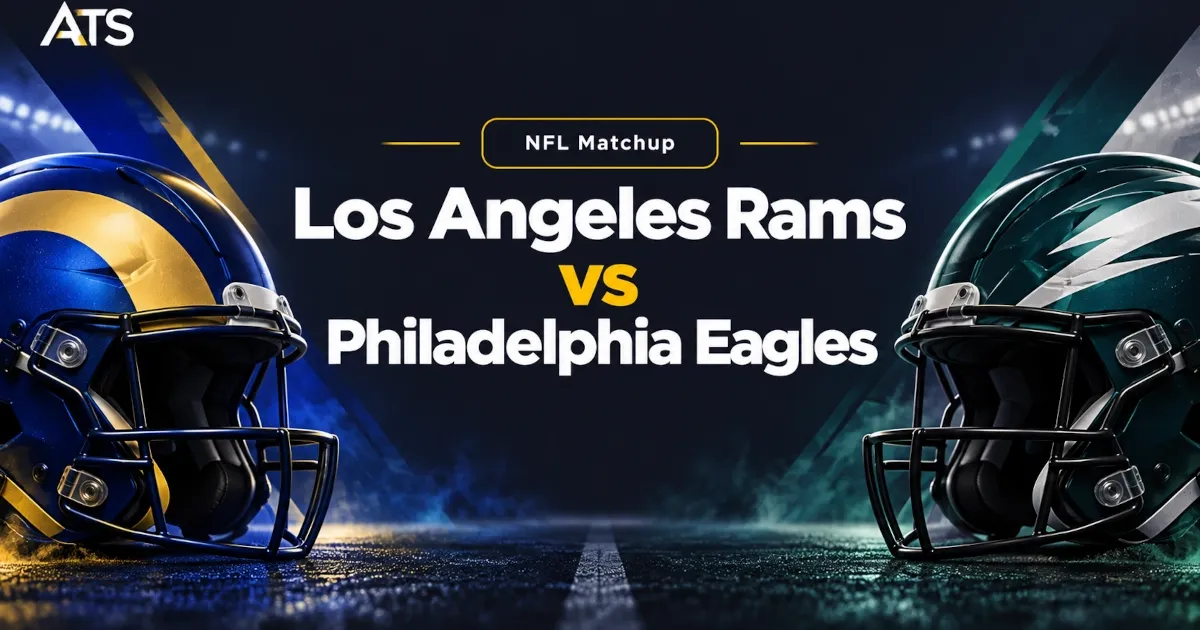 Rams vs Eagles Prediction, Preview & Analysis - 10/4/2026