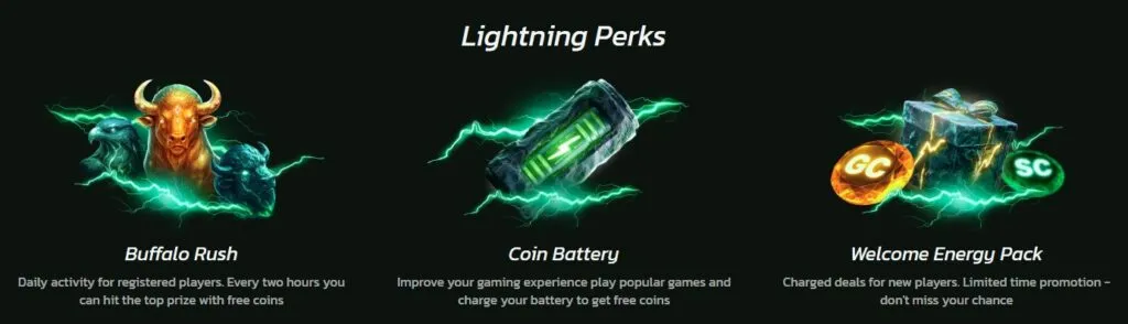 StormRush Perks