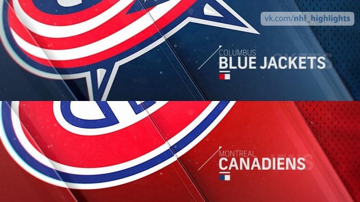 Columbus Blue Jackets vs. Montreal Canadiens