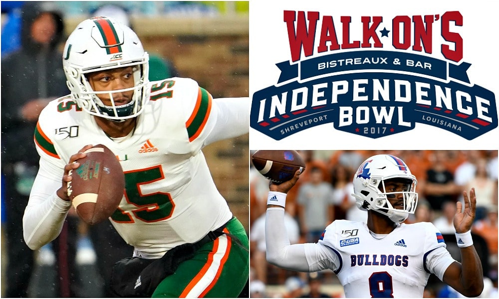 Louisiana Tech vs Miami (FL) Independence Bowl Preview & Pick