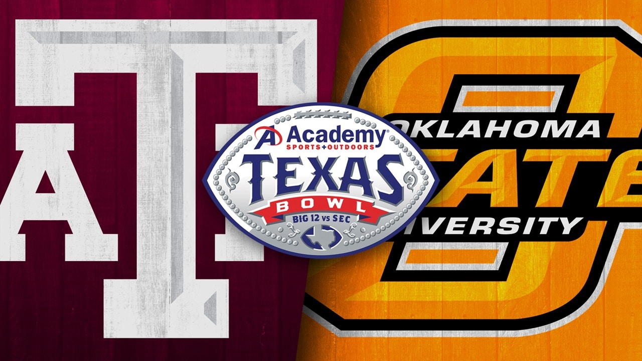 Oklahoma State Cowboys vs Texas A&M Aggies Texas Bowl Preview & Pick