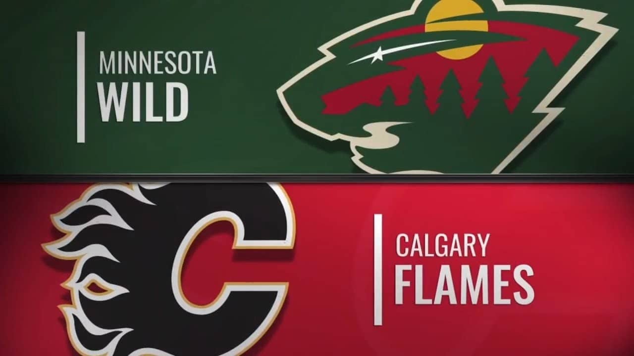 Calgary Flames at Minnesota Wild