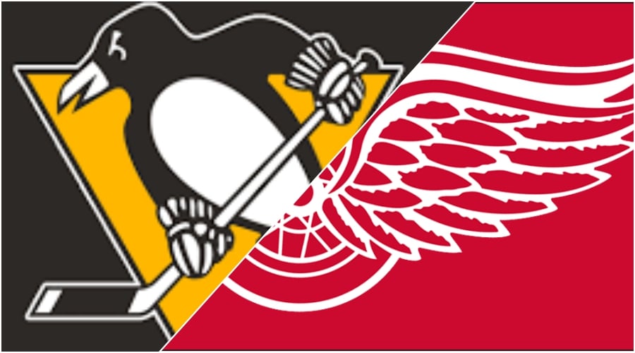 Pittsburgh Penguins at Detroit Red Wings