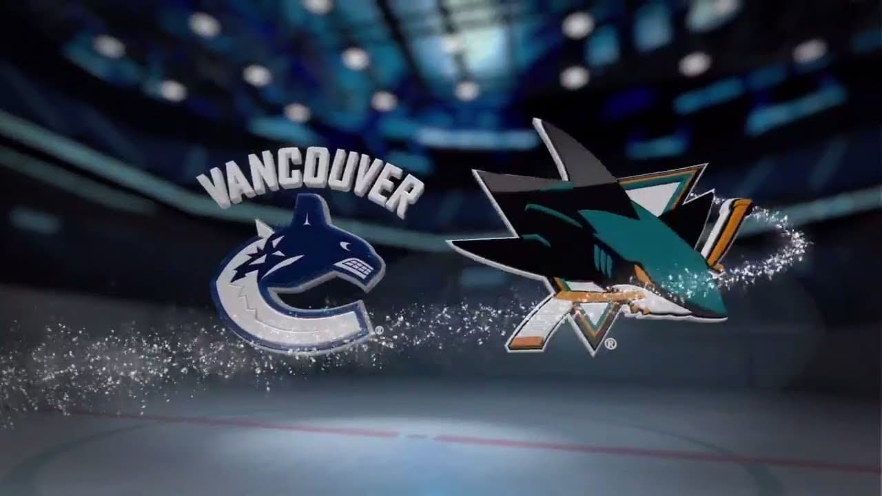 Vancouver Canucks vs. San Jose Sharks