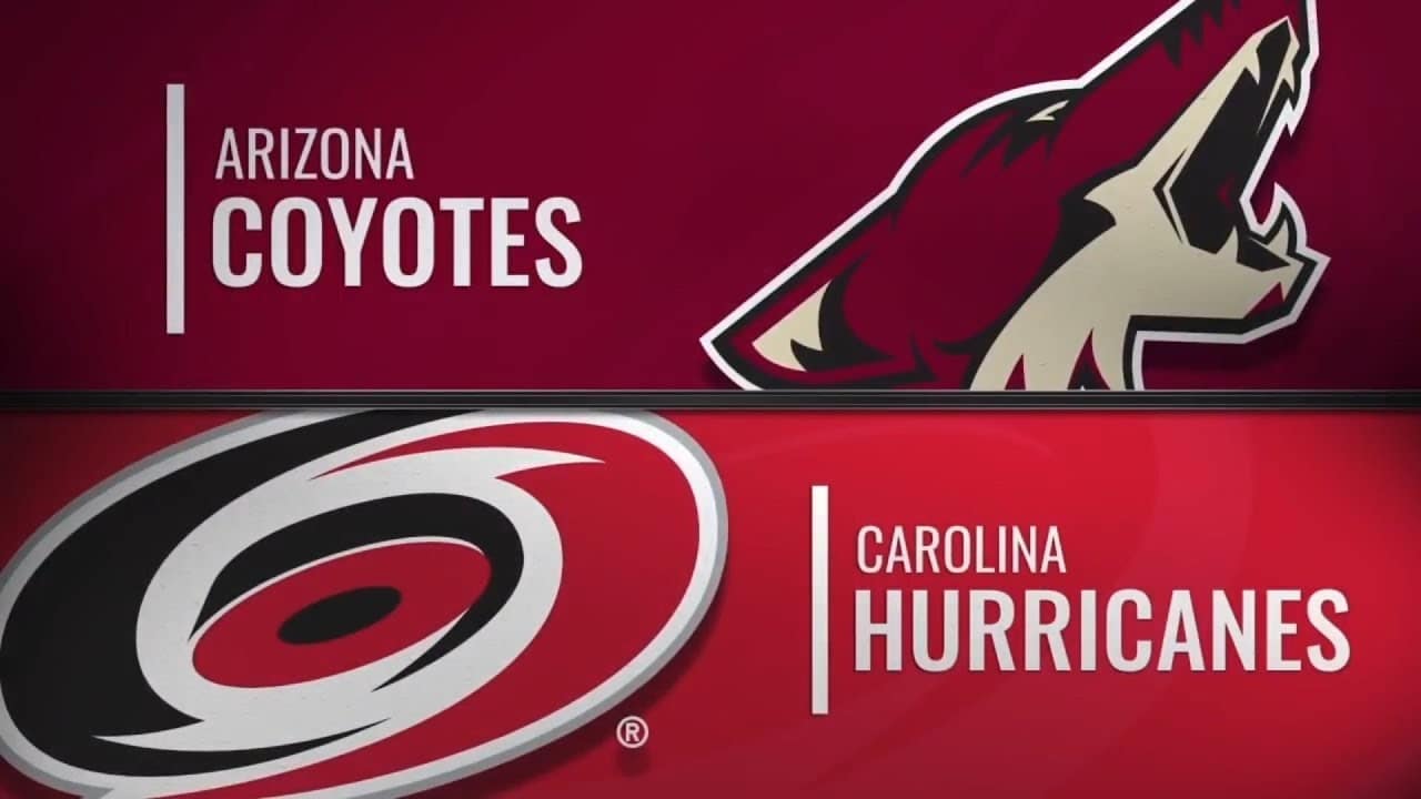 Carolina Hurricanes vs. Arizona Coyotes