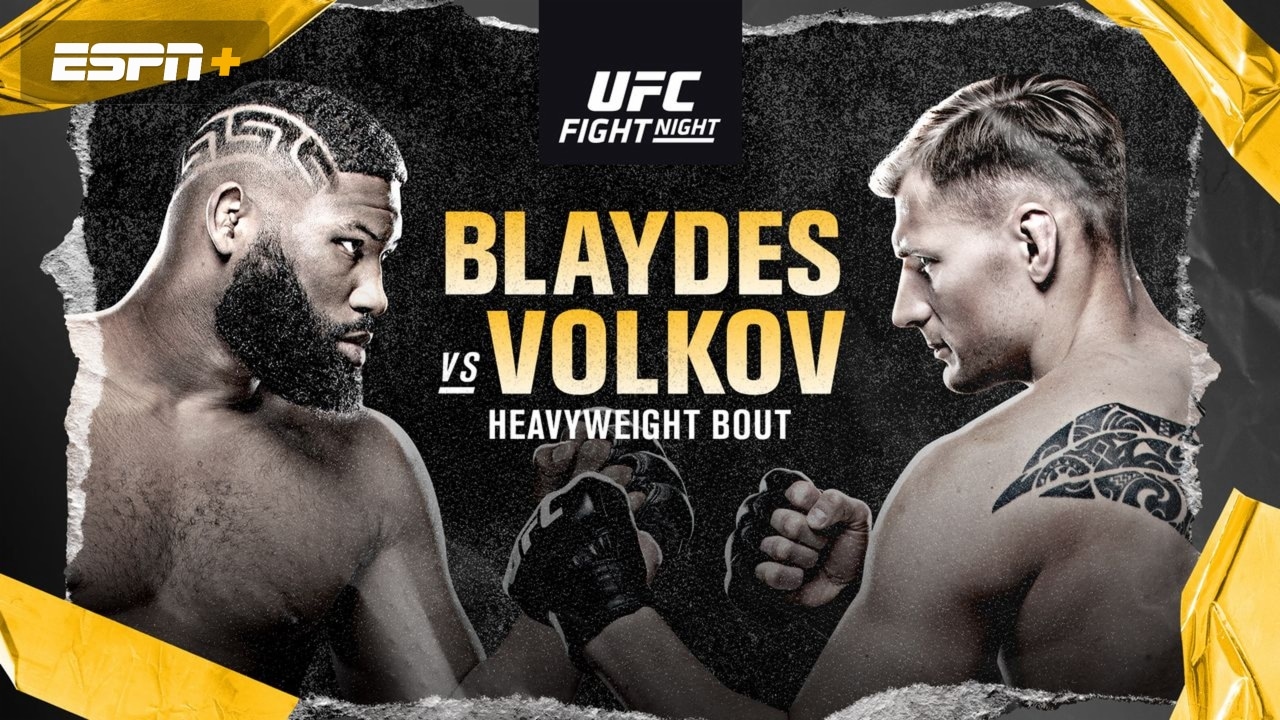 UFC on ESPN 11: Blaydes vs. Volkov Betting Odds & Preview