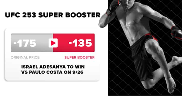 Bet on Israel Adesanya in UFC 253 at PointsBet Sportsbook at Boosted Odds