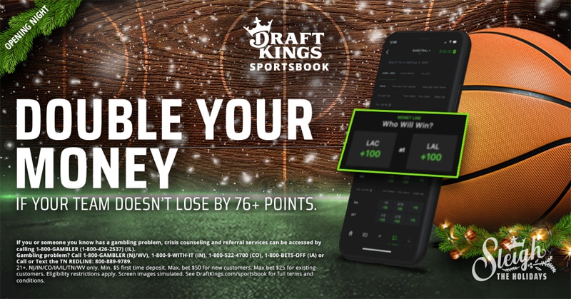 Boosted NBA Betting Odds for Opening Night December 22 – DraftKings Sportsbook Promo Offer