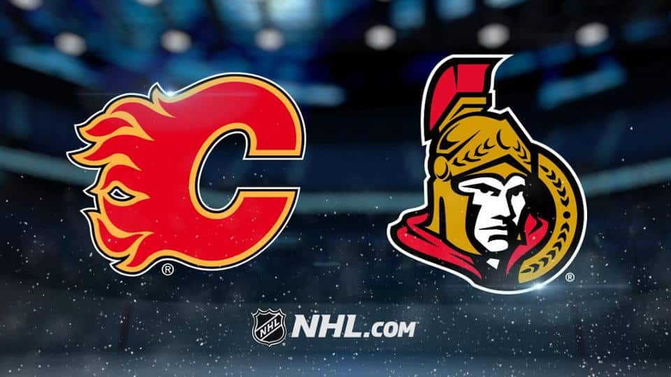 Ottawa Senators at Calgary Flames odds, picks and prediction